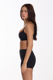 CLASSIC FIT FOLD OVER SHORTS - ONYX