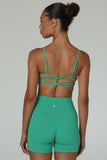 CLASSIC FIT BAREBACK BRA - PALM