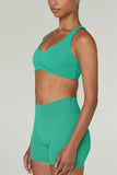 CLASSIC FIT KNOT BRA - PALM
