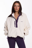 FLEECE PULLOVER - SUGAR PLUM