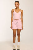 CLOUD SWEAT SHORTS - BLUSH