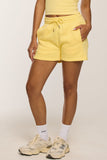 CLOUD SWEAT SHORTS - BUTTER YELLOW