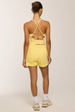 CLOUD SWEAT SHORTS - BUTTER YELLOW