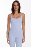 CLASSIC FIT STUDIO TANK - DUSTY BLUE