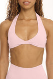 CLASSIC FIT TWIST BRA - BLUSH