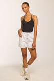 CLOUD SWEAT SHORTS - HEATHERED GREY
