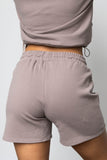 SWEAT SHORT 5" - GRANITE