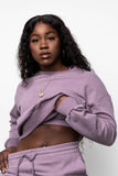 CREW NECK - HEATHER