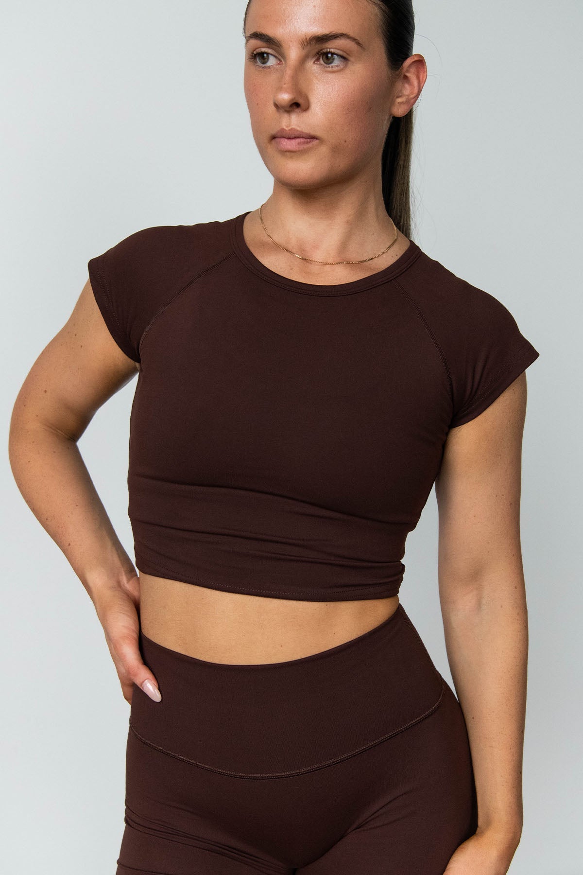CLASSIC FIT CROPPED TEE - DARK CRAVE
